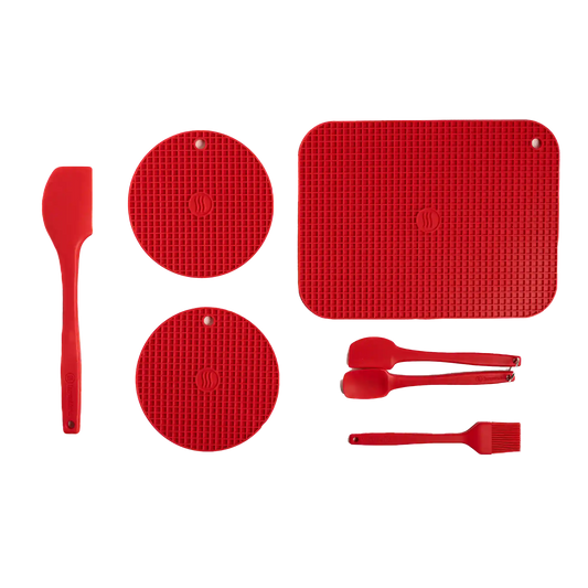 Hi-Temp Silicone Kitchen Toolkit