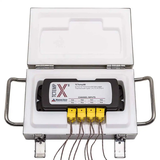 LogMaster 8-Channel Hi-Temp Oven Logger (ThermoVaultX8)