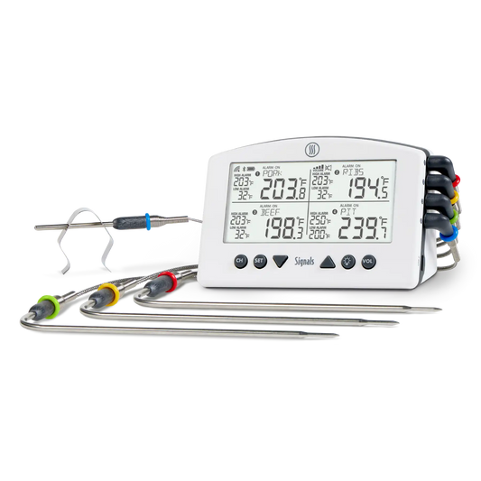 Signals™ BBQ Alarm Thermometer with Wi-Fi and Bluetooth® Wireless Technology